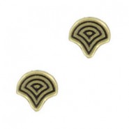 Cymbal ™ DQ metall bead substitute Vlasios für Ginko Perlen - Antik Bronze